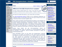 Tablet Screenshot of geriatrie-drg.de